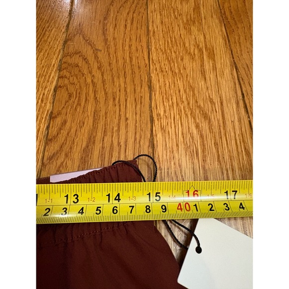 CALIA Womens Step Up Short Red Brown Layered Athletic Running Shorts WAX15219 S - Picture 7 of 12